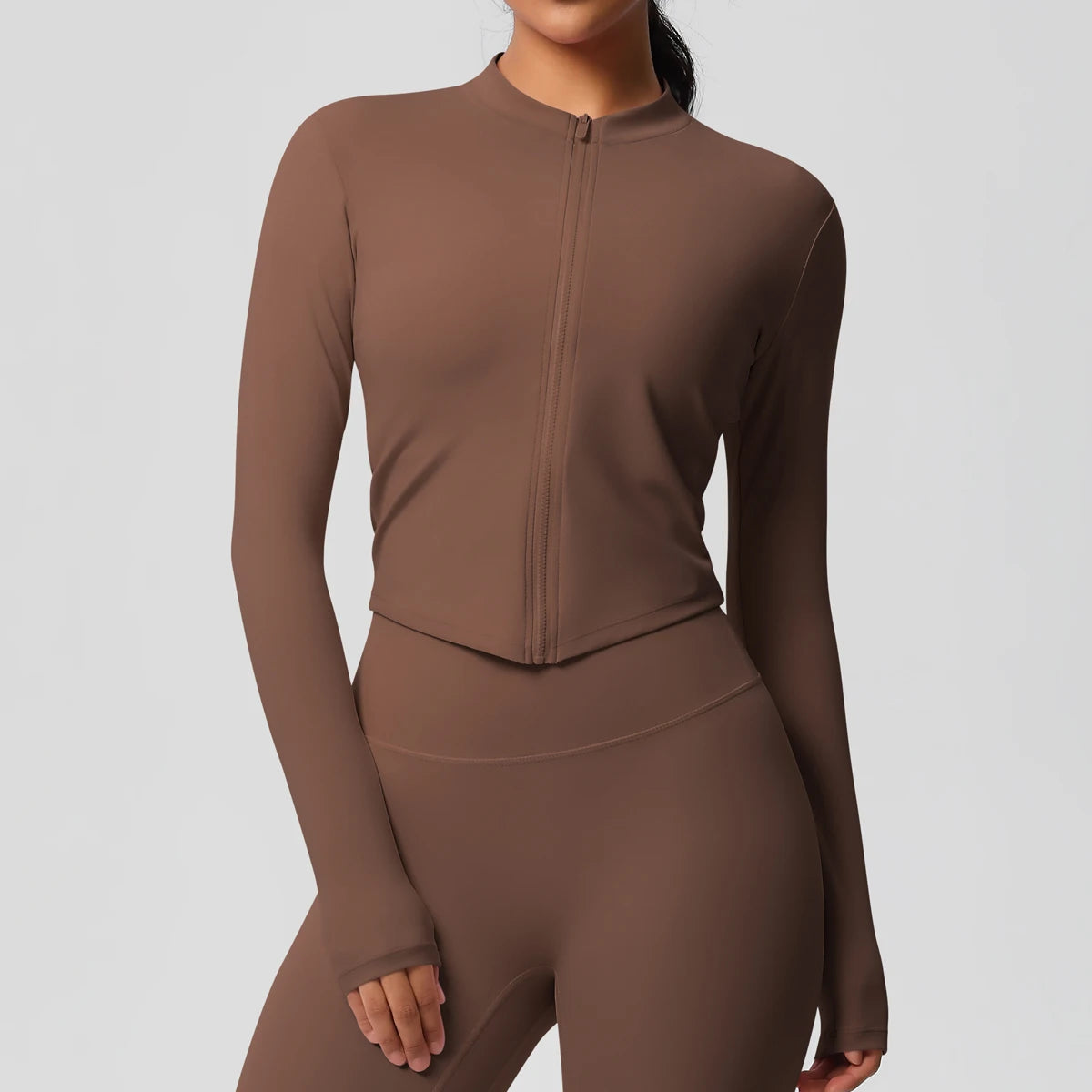 Jaqueta Esportiva Cropped Blume