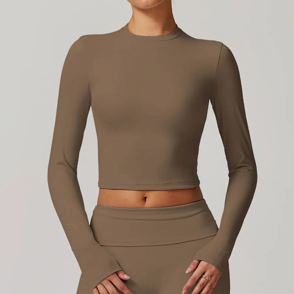 Cropped Manga Longa Deep