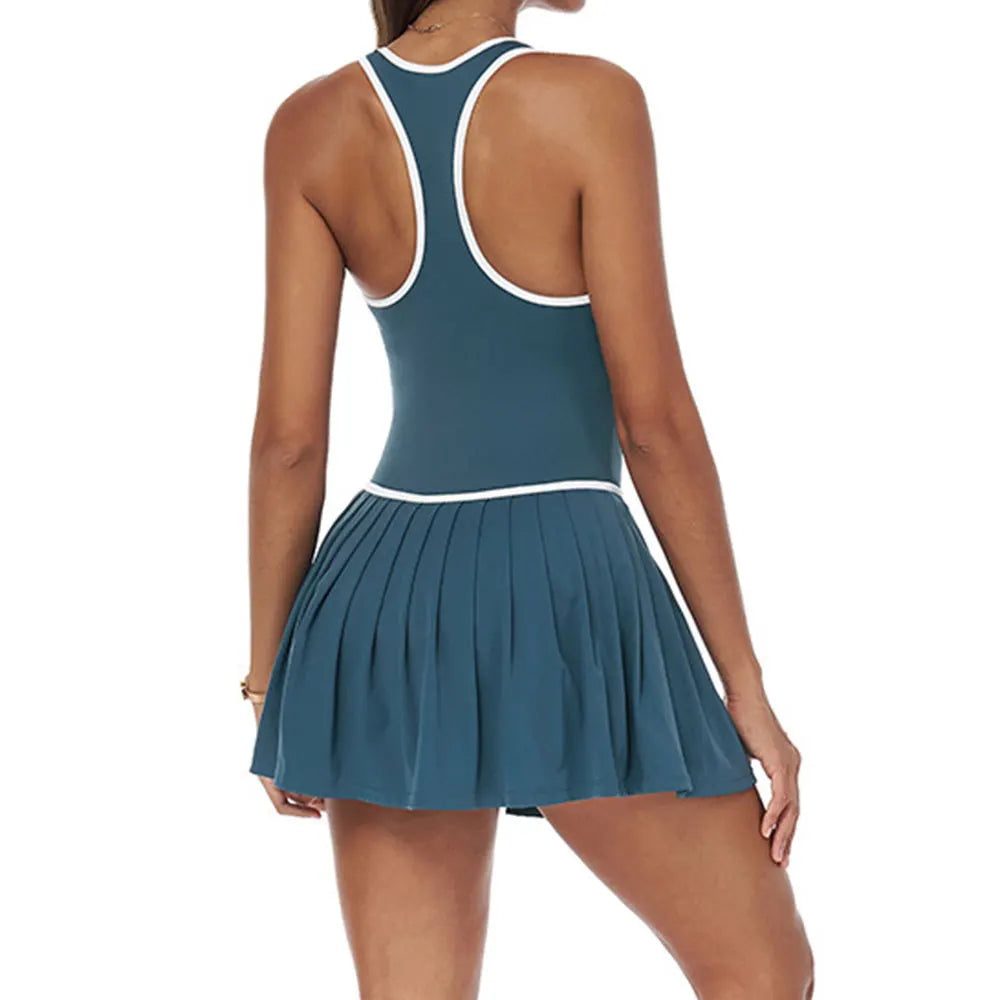 Vestido de Prega Com Shorts Spell