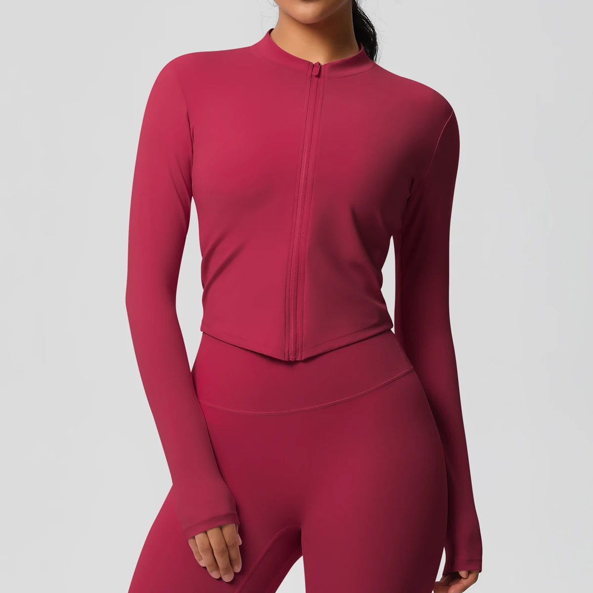 Jaqueta Esportiva Cropped Blume