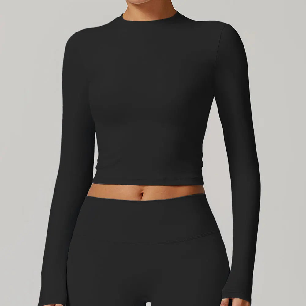 Cropped Manga Longa Deep