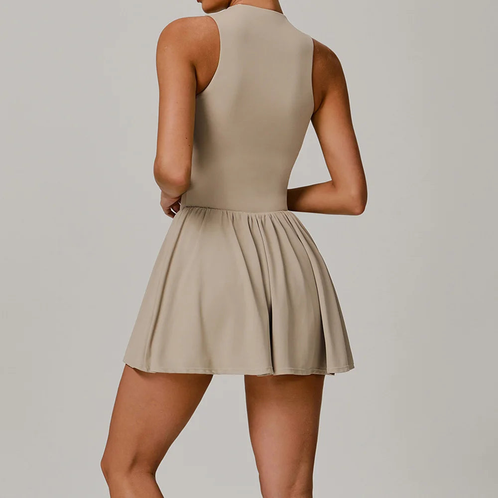 Vestido Fitness com Shorts Lily