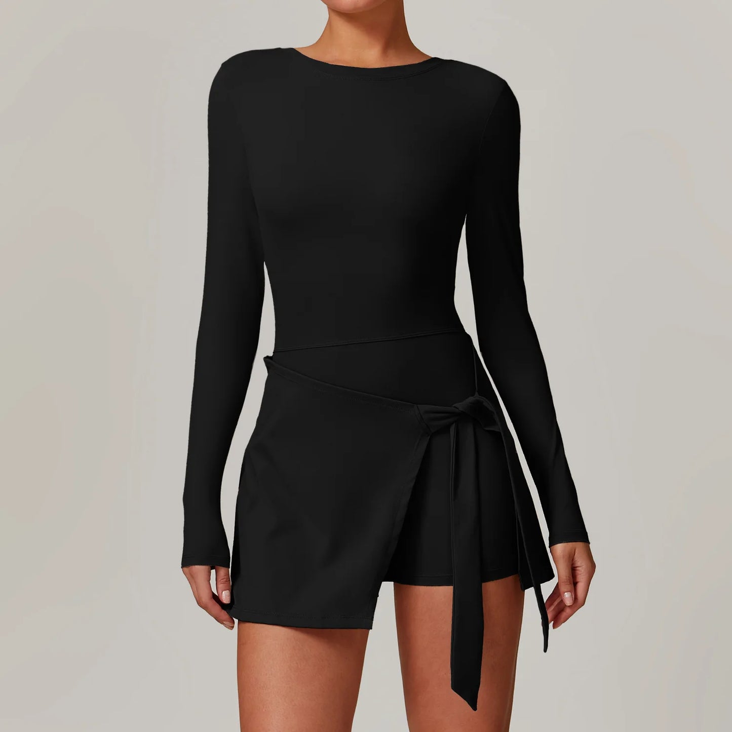 Vestido Manga Longa Tennis Glow