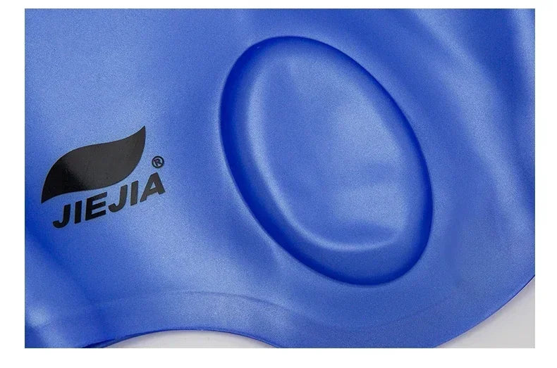 Touca Para Natação, Touca de Natação, Touca de Natação Impermeável, Touca Para Natação Impermeável, Touca Para Natação Profissional, Acessórios Para Nadar, Acessórios Para Natação, Touca de Natação Para Cabelos Compridos, Maluh Fit