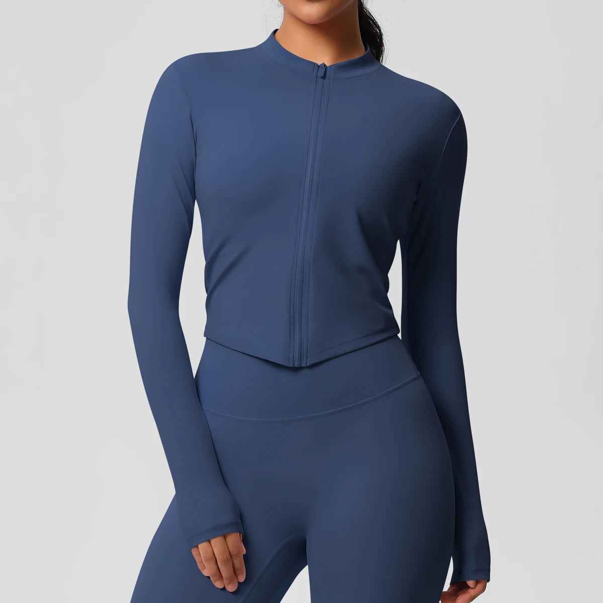 Jaqueta Esportiva Cropped Blume