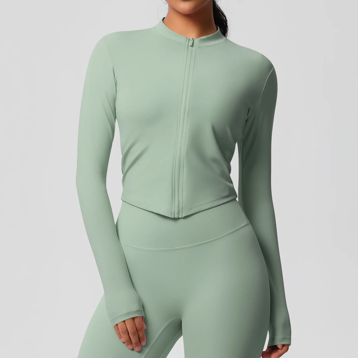 Jaqueta Esportiva Cropped Blume