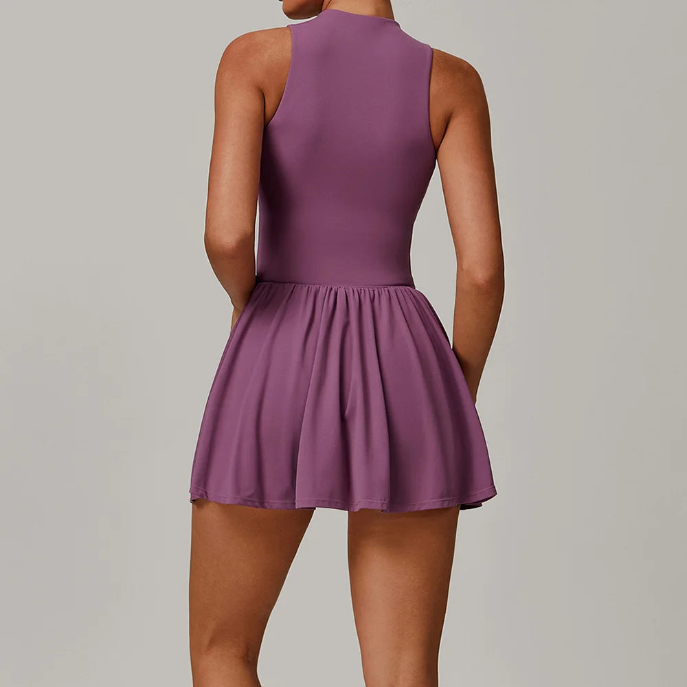 Vestido Fitness com Shorts Lily