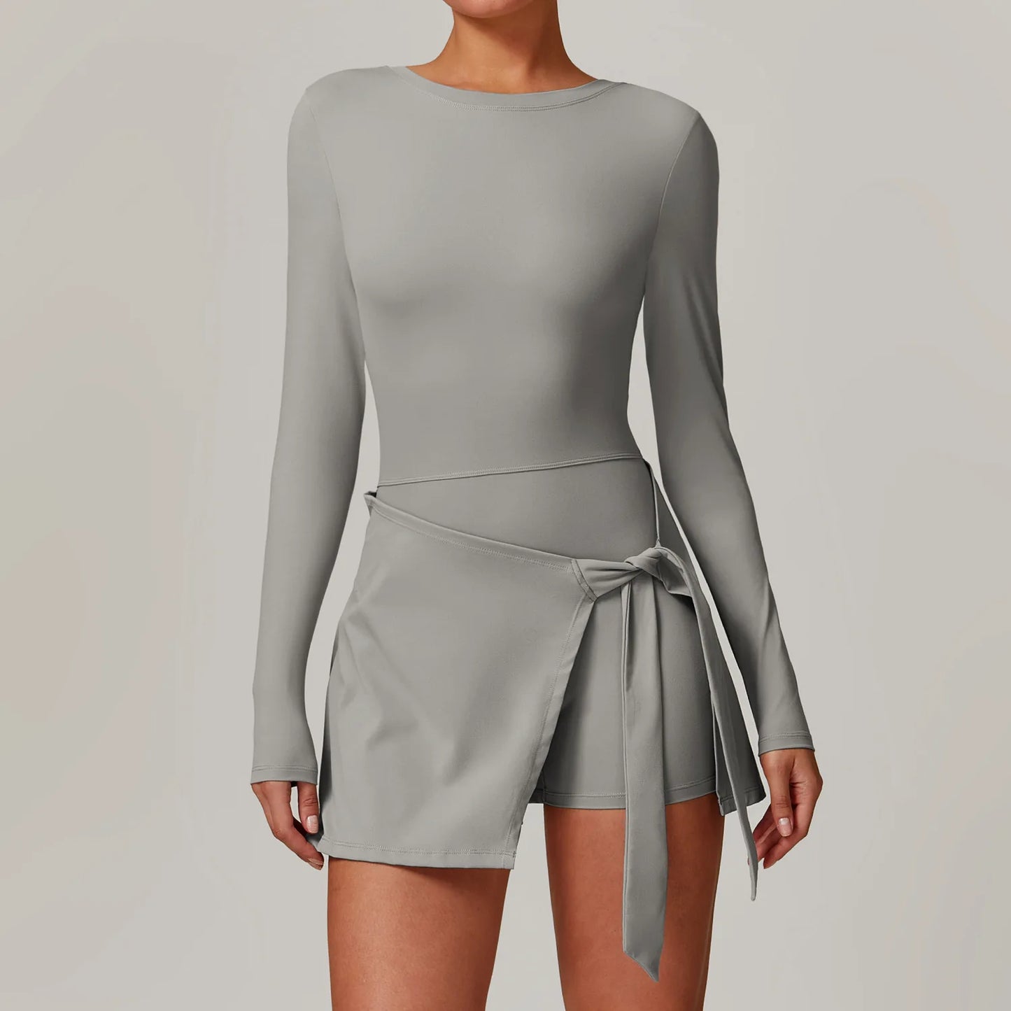 Vestido Manga Longa Tennis Glow