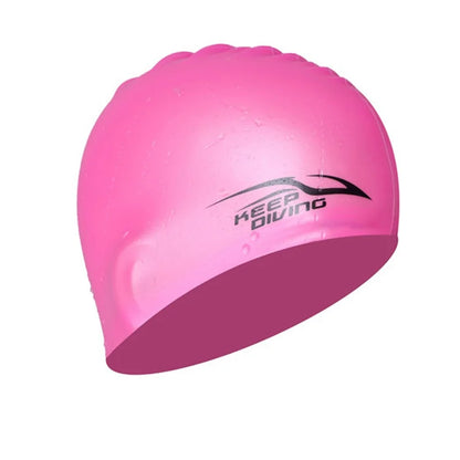 Touca Para Natação, Touca de Natação, Touca de Natação Impermeável, Touca Para Natação Impermeável, Touca Para Natação Profissional, Acessórios Para Nadar, Acessórios Para Natação, Touca de Natação Para Cabelos Compridos, Maluh Fit.