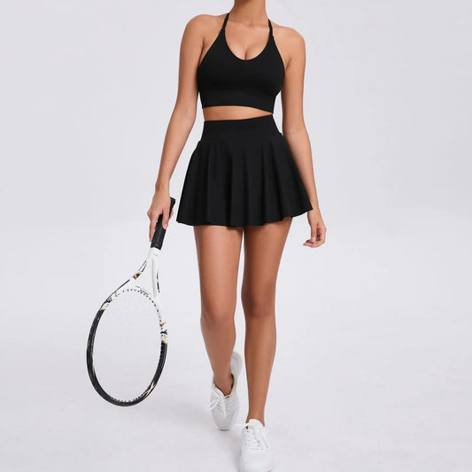 Vestido Para Beach Tenis, Vestido Para Tenis, Vestido Shorts, Shorts Para Beach Tenis, Shorts Para Tenis, Shorts de Academia, Roupa Para Beach Tenis, Roupa Para Tenis, Roupas de Tenistas, Maluh Fit.