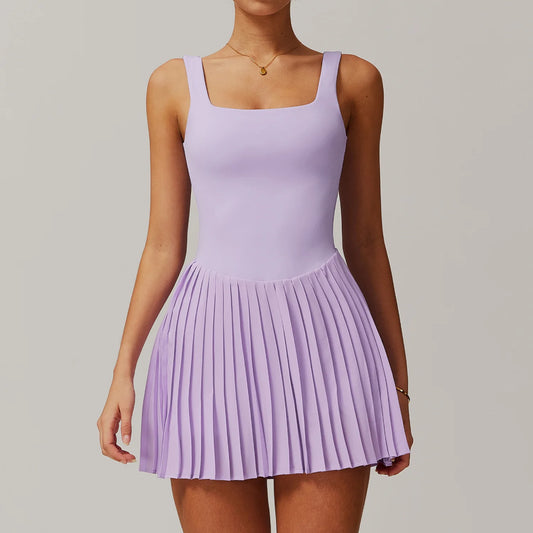Vestido Para Beach Tenis, Vestido Para Tenis, Vestido Shorts, Shorts Para Beach Tenis, Shorts Para Tenis, Shorts de Academia, Roupa de Padel, Roupa Para Beach Tenis, Roupa Para Tenis, Roupas de Tenistas, Maluh Fit.