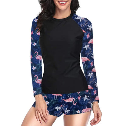 Conjunto Manga Longa UV Surf, Roupas para Surf, Conjunto UV Proteção Solar, Camiseta UV Manga Longa, Shorts com Proteção UV, Roupas para Beach Tennis, Roupas para Natação, Roupa com Secagem Rápida, UV50+ para Esportes Aquáticos, Conjunto Esportivo com Proteção Solar, Moda Praia com Design Moderno, Roupas Ultra Resistentes ao Cloro, Proteção UV para Praia, Conjunto para Esportes na Água, Roupas Confortáveis para Praia, Maluh Fit.