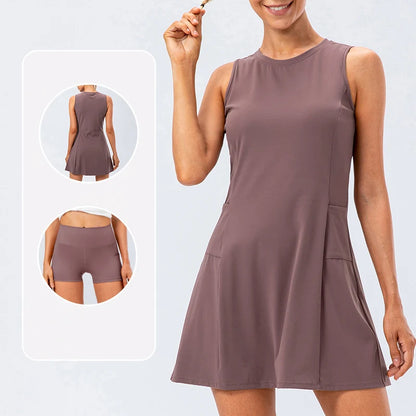 Vestido Para Beach Tenis, Vestido Para Tenis, Vestido Shorts, Shorts Para Beach Tenis, Shorts Para Tenis, Shorts de Academia, Roupa Para Beach Tenis, Roupa Para Tenis, Roupas de Tenistas, Roupas de Padel.