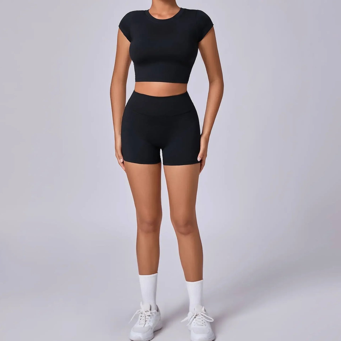 Conjunto Fitness, Conjunto de Academia, Conjunto de Ginástica Sem Costura, Conjunto Sem Costura Academia, Top de Academia, Top Fitness, Top Esportivo, Roupa de Yoga, Shorts Sem Costura, Shorts Academia, Bermuda de Ginástica, Bermuda Confortável, Shorts Yoga, Moda Fitness, Roupa Para Academia, Roupa de Academia, Roupas Fitness, Legging, Top Para Academia, Conjunto Para Academia, Maluh Fit