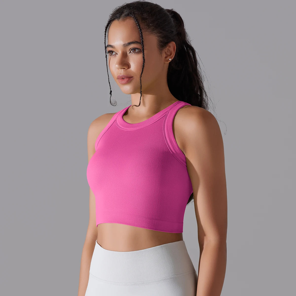 Regata Cropped, Regata Canelada, Regata de Malha, Regatinha em Malha, Regata de Academia, Regata Fitness, Regatinha Com Bojo,Camiseta de Academia, Camiseta Básica Feminina, Camiseta Fitness, Camiseta Esportiva, Camiseta de Ginástica, Roupa de Yoga, Moda Fitness, Roupa Para Academia, Roupa de Academia, Roupas Fitness Top Para Academia, Conjunto Para Academia, Maluh Fit