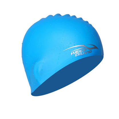 Touca Para Natação, Touca de Natação, Touca de Natação Impermeável, Touca Para Natação Impermeável, Touca Para Natação Profissional, Acessórios Para Nadar, Acessórios Para Natação, Touca de Natação Para Cabelos Compridos, Maluh Fit.