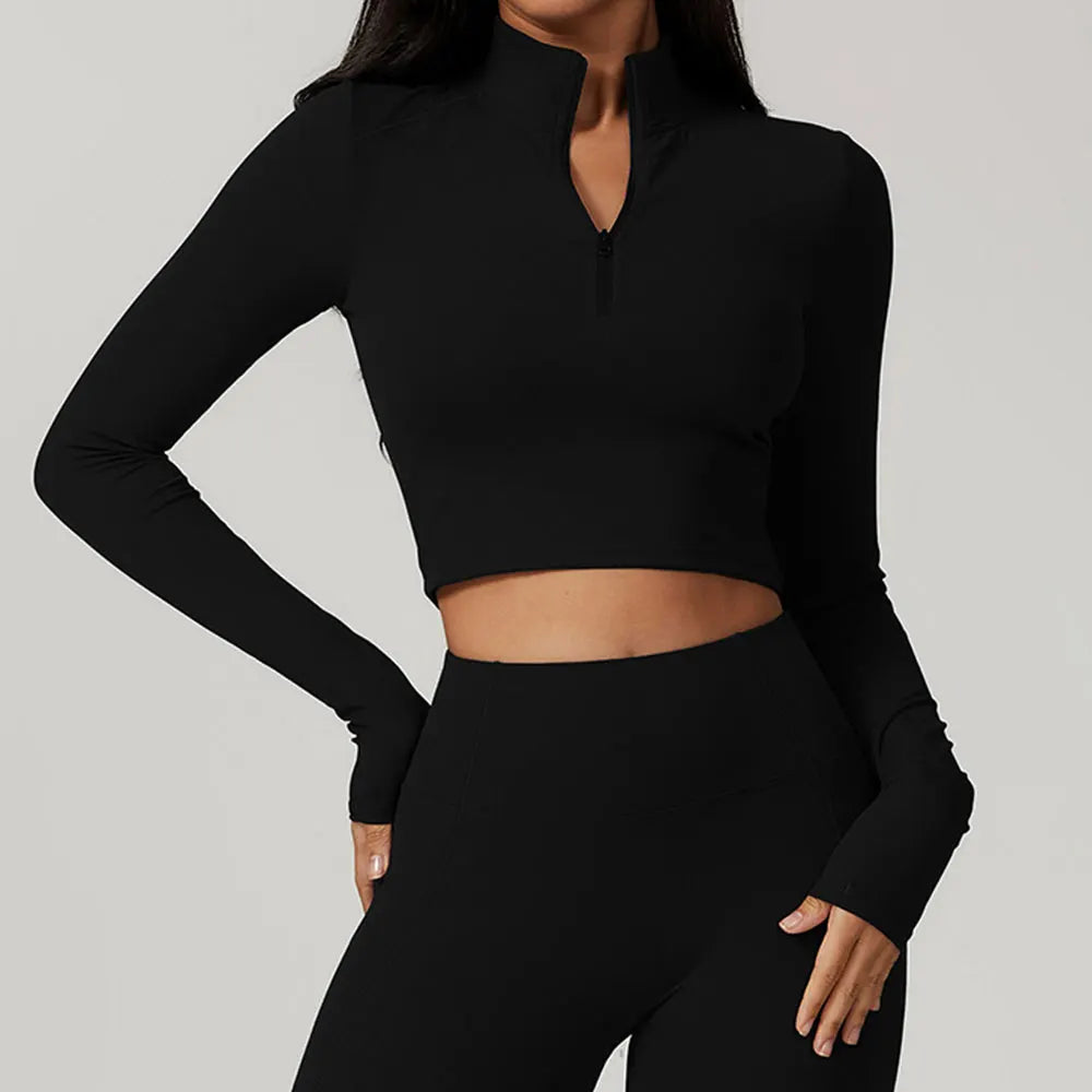 Top Crop, Cropped, Cropped Academia, Cropped Manga Longa, Roupas Esportivas, Camiseta Lupo, Camiseta Academia, Camiseta de Treino, Camiseta Básica, Top Esportivo, Top Academia, Top de Ginástica, Roupas de Yoga, Roupas de Academia, Moda Fitness, Roupas Para Academia, Roupas de Ginástica, Maluh Fit.