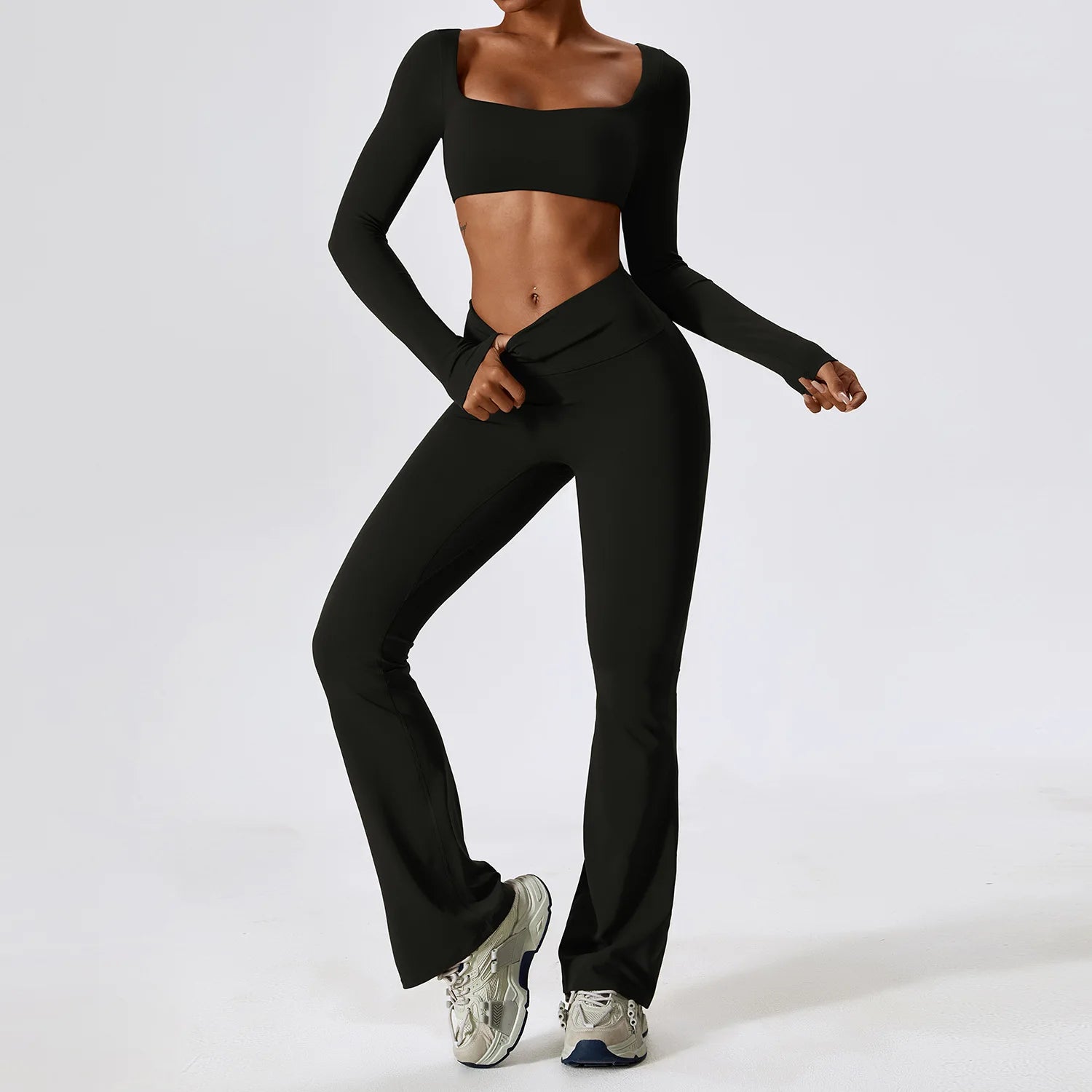 Top de Academia, Top Fitness, Top Esportivo, Roupa de Yoga, Calça Flare, Calça Confortável, Calça de Ginástica, Calça de Academia, Macaquinho de Academia, Moda Fitness, Legging de Academia, Legging Fitness, Macacão de Academia, Macacão de Yoga, Roupa Para Academia, Roupa de Academia, Roupas Fitness, Maluh Fit