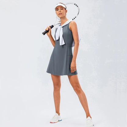 Vestido Para Beach Tenis, Vestido Para Tenis, Vestido Shorts, Shorts Para Beach Tenis, Shorts Para Tenis, Shorts de Academia, Roupa Para Beach Tenis, Roupa Para Tenis, Roupas de Tenistas, Roupas de Padel.