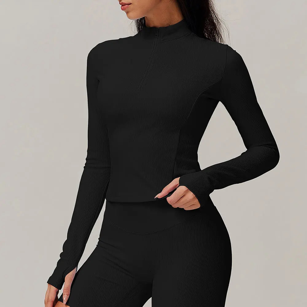 Camiseta Manga Longa, Jaqueta Esportiva de Corrida, Jaqueta de Corrida, Jaqueta Para Corrida, Jaqueta Esportiva, Jaqueta de Moletom, Moletom de Zíper, Jaqueta de Academia, Roupas Para Academia, Roupas de Academia, Moda Fitness, Jaqueta Ginástica, Maluh Fit.