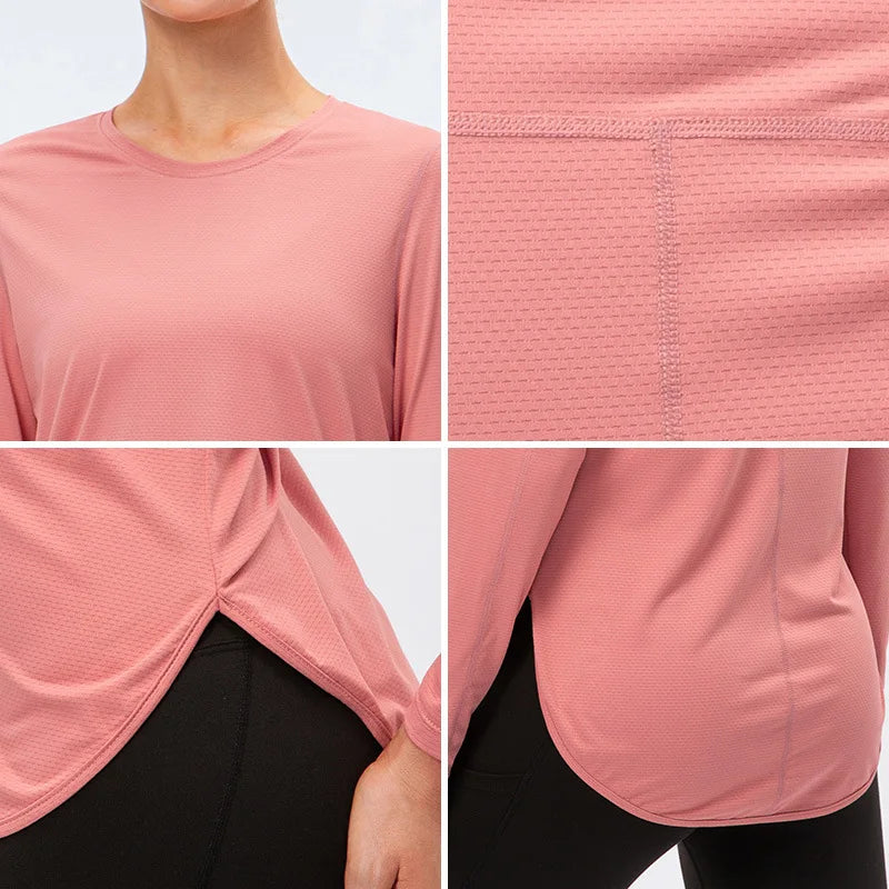 Camiseta Fitness, Proteção Solar UV 50+, Manga Longa, Moda Esportiva, Conforto e Estilo, Treino Ao Ar Livre, Tecnologia UV, Roupa Respirável, Look Fitness, Alta Performance, Secagem Rápida, Movimento Livre, Estilo Casual, Moda Feminina, Proteção e Conforto, Maluh Fit.