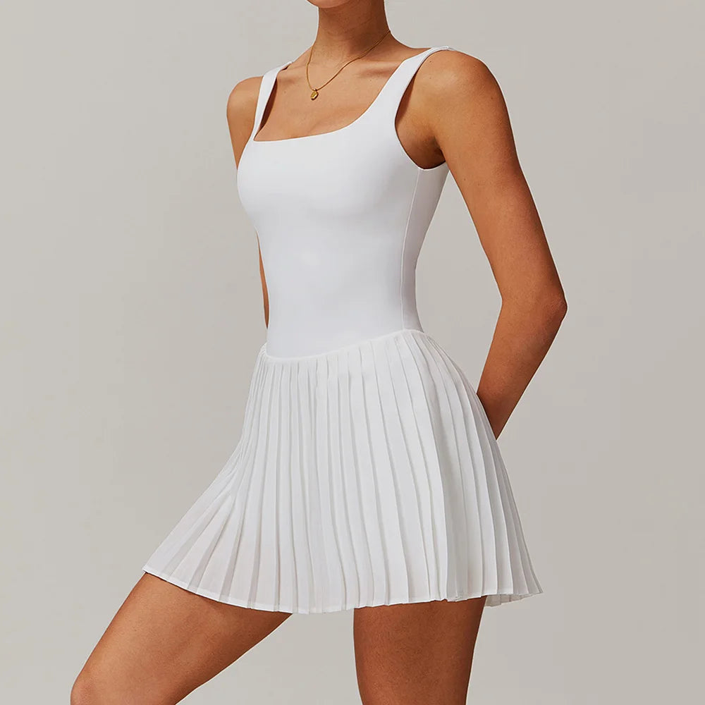 Vestido Para Beach Tenis, Vestido Para Tenis, Vestido Shorts, Shorts Para Beach Tenis, Shorts Para Tenis, Shorts de Academia, Roupa de Padel, Roupa Para Beach Tenis, Roupa Para Tenis, Roupas de Tenistas, Maluh Fit.